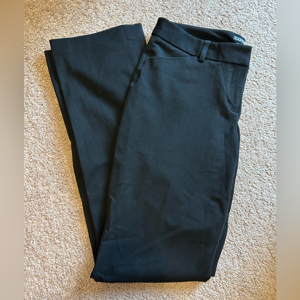 Express Columnist Black Dress Pants